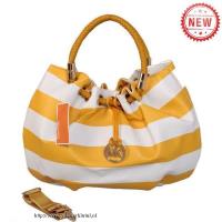 michael kors striped groot geel koord zakken Tassen Belgie 6nxlf866